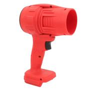 Soplador de secado a chorro, Motor sin escobillas de conducto de 80mm, 130000RPM, Mini ventilador Turbo resistente al agua para coche, exterior y hogar (Rojo)