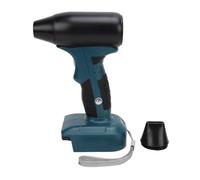 Soplador de secado por chorro de aire 18 V, motor sin escobillas de alta potencia a 130 000 rpm, limpiador de aire eléctrico de mano con 4 niveles de velocidad, soplador de aire (Azul)