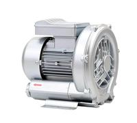 Soplador de vórtice regenerativo monofásico de 2,2 kW, soplador de hierro industrial de alta presión for la industria de la impresión, 1 pieza