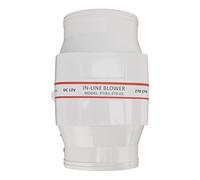 Soplador eléctrico en línea de 12 V, carcasa de ABS, soplador de aire de sentina para marinos, ventilador de ventilación de alta eficiencia para, sala de máquinas, cabina, (4 pulgadas)