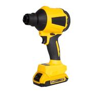 Soplador eléctrico inalámbrico de 450 W de potencia, 21000 rpm, ventilador de aire de mano incluye 8 boquillas y 2 tubos multiboquilla