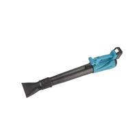 Soplador eléctrico, soplador de hojas eléctrico, motor potente, ventilador giratorio de alta velocidad, funciona con batería de litio para el jardín de terrazas, ventilador de aire compacto (Without