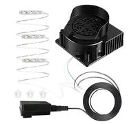 Soplador hinchable de repuesto con 3 luces LED - Bomba portátil para el mercado de campamento, decoración de jardín, piscina