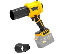 Soplador inalámbrico de alta velocidad de 45000 rpm, ventilador de 80 mm para no baterías, herramienta de limpieza de jardín