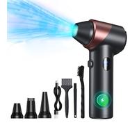 Soplador inalámbrico sin escobillas de alta velocidad con 300 g de presión de viento de 180000 rpm para un soplador de limpieza robusto y de voladura intensa