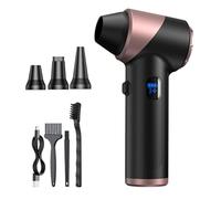 Soplador inalámbrico sin escobillas de alta velocidad con 300 g de presión de viento de 180000 rpm para una limpieza intensa, soplador de múltiples velocidades