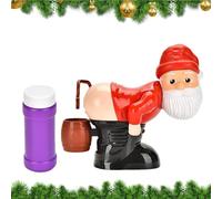 Soplador - Juguete automático con temática de Papá Noel, verano al aire libre, procedimiento fácil y diseño , ofrece entretenimiento sin fin, accesorio de juego por