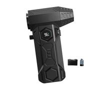 Soplador mini turbo súper potente comprimido plumero para hojas, ventilador de polvo de mano, soplador de coche, limpieza de jardín de nieve