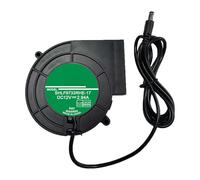 Soplador portátil de 12 V 2.94 A para barbacoa, camping, parrilla, estufa, chimeneas interiores, aplicaciones de refrigeración y secado de botas, ventilador de chimeneas