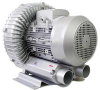 Soplador regenerativo 120W-1500W, 110V/220V/380V, monofásico/trifásico, aleación de Aluminio, de Alta presión, con Anillo vórtice, Bomba de vacío Industrial para soplado Aire(1.5KW/110V)