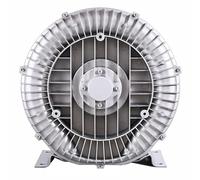 Soplador regenerativo, 220 V, 120 W-1100 W, soplador monofásico de anillo de vórtice de alta presión para aireación de aguas residuales y acuarios, 180 W/0,24 HP