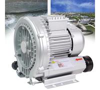 Soplador regenerativo de vórtice de alta presión para aireación de aguas residuales y acuarios, 120-1500 W, 220 V, 50 Hz, monofásico