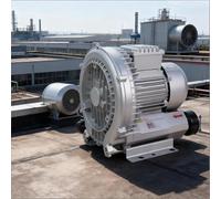 Soplador Regenerativo para Soplador de Vórtice de Aireación de Aguas Residuales, Soplador Centrífugo de Alta Presión para Estanque de Peces, 220V 90W