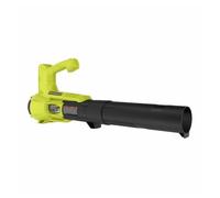 RYOBI - Soplador Turbo Jet 18V One+ - Velocidad MAX. Soplado 145 km/h - Caudal Aire máx. 7,1 m³/min - Limpieza de Hojas, Escombros, Jardines Pequeños y Medianos (sin Batería ni Cargador) - RY18BLA-0