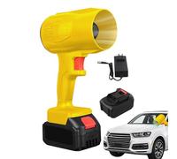 Soplador Secador para Lavado De Autos,Soplador de Hojas Inalámbrico para Césped, Jardín y Verdes - Máquina de Limpieza Eléctrica para Hojas Nieve Coche