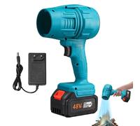 Soplador Secador por Turbina, Soplador Manual Inalámbrico Para Polvo Y Partículas, Aire Comprimido Portátil, Ventilador Secador De 322 Km/h Para Interiores De Automóviles Y Electrodomésticos