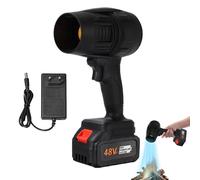 Soplador Secador por Turbina, Soplador Manual Inalámbrico Para Polvo Y Partículas, Aire Comprimido Portátil, Ventilador Secador De 322 Km/h Para Interiores De Automóviles Y Electrodomésticos