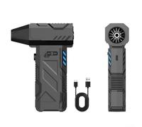 Soplador turbo de 130000 RPM de fuerte rendimiento con motor sin escobillas para un soplado eficaz de polvo