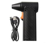Soplador turbo sin escobillas de 11000 RPM con control continuo, plumero de aire inalámbrico de 2600 mAh para limpieza de computadora de coche, soplador de hojas portátil de alta potencia
