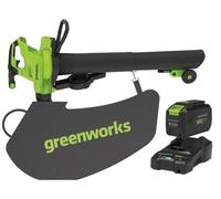 Sopladores Aspiradores Trituradoras Con Batería Incluida 48V Greenworks GD48B