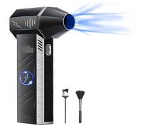 Sopladores Mini ventilador de mano con chorro de aire turbo, potente soplador de aire comprimido de 150 000 RPM for secadora de automóviles, PC y hogar, soplador de conductos industrial