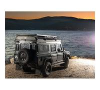 Soplair Protección Interior in-TERMIK - Celda 3P (2 Ventanas Laterales traseras + portón Trasera) Trafic II, Gris