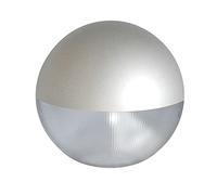 Soplás Difusor esférico policarbonato prismático Pintado Gris