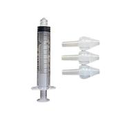 Soplast - Aceitunas nasales desechables para riego nasal y politzer, kit de 3 aceitunas + 1 jeringa