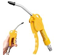 Soplete de aire comprimido, soplador de compresor largo de 105 mm con boquilla de 6 mm pistola de aire comprimido accesorio compresores para eliminación rápida de virutas u otros cuerpos extranjeros
