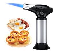 Soplete de cocina Recargable, Ankway soplete gas butano profesional antorcha de cocina, soplete cocina butano para cocinar alimentos y creme brulée, Perfecto para panadería y BBQ-butano no incluido