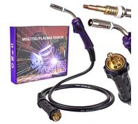 Soplete de soldadura MB25 Euro MIG/MAG Welding Torch 4 m placa de gas