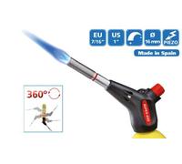 Soplete powerfire con botella gas mapp super ego