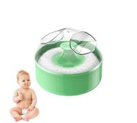 Soplo de polvo corporal portátil con estuche higiénico - Dispensador de polvo a prueba de polvo | Contenedor de polvo vacío para un almacenamiento seguro, y para uso doméstico