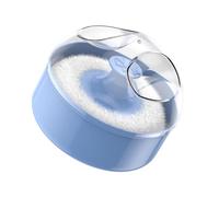 Soplo de polvo grande con estuche para el cuerpo del bebé, caja suelta vacía cosmética y contenedor suave