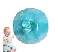 soplo de polvo para bebés, soplo de polvo para polvo corporal - Puff de maquillaje ultra con lazo de cinta | Aplicador de polvo corporal para bebé niño adulto, herramienta de maquillaje
