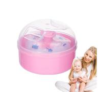soplo y envase de polvo corporal, soplo de polvo para polvo corporal - Aplicador y contenedor de polvo corporal para niños pequeños,Puff y estuche para polvos corporales para después del baño para niñ