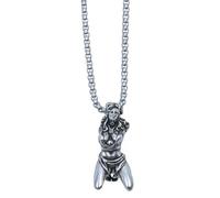 Sopodbacker Collar Colgante Cadena Hombre Mujer Joyas Necklace Diosa Belleza Calavera Collar Pareja Colgante Collar Punk Geometría Fiesta De Bodas Hombres Y Mujeres