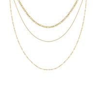 Sopodbacker Collar Colgante Cadena Hombre Mujer Joyas Necklace Goteo De Cuentas Blancas Collar De Varias Capas Para Mujer Impermeable
