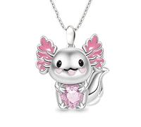 Sopodbacker Collar Colgante Cadena Hombre Mujer Joyas Necklace Grandes Ojos Abrazo Amor Pequeño Dragón Collar Colgante Hombre Y Mujeres Fiesta Geométrico Boda Boho 款3