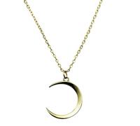 Sopodbacker Collar Colgante Cadena Hombre Mujer Joyas Necklace Joyería De La Luna Dulce Creciente Cadena De Clavícula Colgante Collares Mujeres Fiesta De Bodas