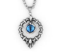 Sopodbacker Collar Colgante Cadena Hombre Mujer Joyas Necklace Thorn Demon Eye Street Hip Hop Colgante Collar Accesorios Hombres Y Mujeres Geometría Punk 紫眼