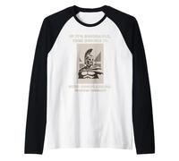 Soportar y Dejar de quejarse Marco Aurelio Camiseta Manga Raglan