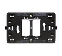 Bticino Soporte 2 módulos Sctola Redondo Magic Ticino 500S/23