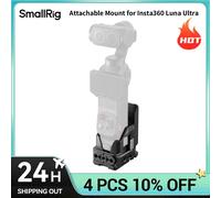 Soporte acoplable SmallRig para Insta360 Luna Ultra con interfaz magnética integrada, soporte de zapata fría y placa Arca-Swiss -6824