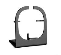 Soporte acrílico para altavoz, soporte transparente para altavoz Bose para altavoz SoundLink para decoración del hogar, 13,55 x 12,3 x 6 cm (negro)