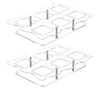 Soporte Acrílico para Cupcakes - Decoraciones y Elevadores de Alimentos y Postres,Soportes de Exhibición para Postres,para Cumpleaños Bodas Baby Shower Perfumes para El Dormitorio Y Figurillas