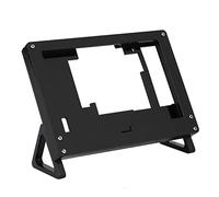 Soporte acrílico para LCD Raspberry Pi de 5 Pulgadas, Soporte acrílico de 5 Pulgadas Cubierta del Soporte de la Caja Pantalla LCD para Raspberry Pi Negro