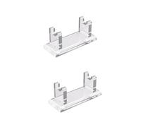 Soporte acrílico para maquinilla de afeitar para hombre, compatible con Viking Blade Chief MK-23C, Shaving Revolution, transparente, paquete de 2