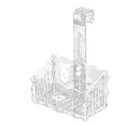Soporte acrílico para Plantas de pecera - Maceta para Plantas acuáticas de Acuario | Soporte de Transparente para orquídeas Pothos, narcisos fucsias, Taza Decorativa para Acuario para PE
