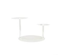Soporte acrílico para tartas de 3 niveles, bandeja transparente para exhibición de postres, estante de servir multicapa, para centro de mesa de fiesta de boda, panadería y decoración del hogar